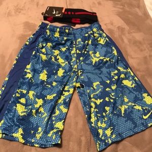Nike basketball shorts and socks - boys